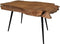 HSM Collection Salontafel 80x50x43cm Naturel Teak/Metaal