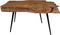 HSM Collection Salontafel 80x50x43cm Naturel Teak/Metaal