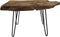 HSM Collection Salontafel 90x55x42cm Naturel Teak Wortelhout/Metaal