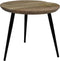 HSM Collection Salontafel Bern Rond Ø45cm Naturel/Zwart Mangohout/Metaal