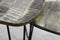 HSM Collection Salontafel Dexter - ø60 cm - mangohout/ijzer - set van 2