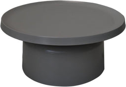 HSM Collection Salontafel Mara Metaal Grijs Ø75cm