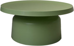 HSM Collection Salontafel Mara Metaal Lichtgroen Ø75cm