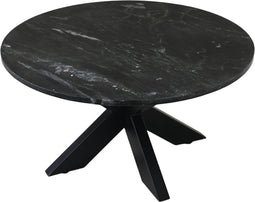 HSM Collection Salontafel Marmer Zwart Ø80cm