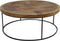 HSM Collection Salontafel mozaiek - ø80 cm - teak/ijzer