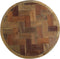 HSM Collection Salontafel mozaiek - ø80 cm - teak/ijzer
