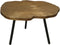 HSM Collection Salontafel Ø65cm Goud/Zwart Aluminium/Metaal