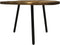 HSM Collection Salontafel Ø65cm Goud/Zwart Aluminium/Metaal