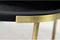 HSM Collection Salontafel Paulson - mangohout/antique gold - set van 2