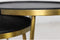 HSM Collection Salontafel Paulson - mangohout/antique gold - set van 2