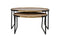 HSM Collection Salontafel Paulson - mangohout/ijzer - set van 2