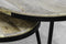 HSM Collection Salontafel Paulson - mangohout/ijzer - set van 2