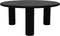 HSM Collection Salontafel Pillar Mango Zwart Ø80cm