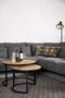 HSM Collection - salontafel Ronin Large - set van 2 - naturel / zwart