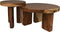 HSM Collection Salontafel Suar Bruin Ø75x43