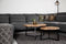 HSM Collection Salontafel Urban - mangohout/ijzer - powdercoated black - set van 2