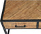 HSM Collection - Salontafel Verona - naturel/zwart - Mangohout/metaal
