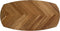HSM Collection Salontafel Visgraat Deens Ovaal Eikenhout 120cm