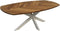 HSM Collection Salontafel Visgraat Deens Ovaal Eikenhout 120cm