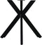 HSM Collection-SalonTafelonderstel Spider-55x55x48-Zwart-Metaal