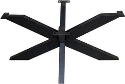 HSM Collection-Salontafelonderstel Spider-90*60*40 (80x40mm)-Zwart-Metaal