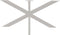 HSM Collection-SalonTafelonderstel Spider Oakland-80x50x40 (50x25mm)-Wit-Metaal
