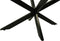 HSM Collection-SalonTafelonderstel Spider Oakland-80x50x40 (50x25mm)-Zwart-Metaal