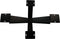 HSM Collection-SalonTafelonderstel Spider Oakland-90x60x40 (75x75mm)-Zwart-Metaal