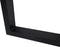 HSM Collection-Salontafelpoot Model U S/2-50x10x40-Zwart-Metaal
