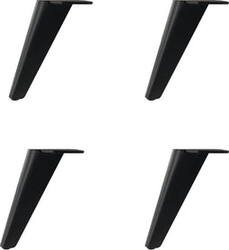 HSM Collection-Salontafelpoot S/4-2.5x10x20-Zwart-Metaal