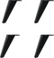HSM Collection-Salontafelpoot S/4-2.5x10x20-Zwart-Metaal