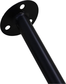 HSM Collection-Salontafelpoot S/4 Ventura-ø2x45-Zwart-Metaal