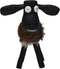 HSM Collection-Schaap Shawn Small-32x14x32-Assorti/Zwart-Geitenhuid/Teak