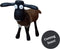 HSM Collection-Schaap Shawn Small-32x14x32-Assorti/Zwart-Geitenhuid/Teak