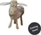 HSM Collection-Schaap Shawn Small-32x14x32-Assorti/Naturel-Geitenhuid/Teak