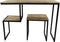 HSM Collection Sidetable 100cm Naturel/Zwart Mangohout/Ijzer