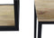 HSM Collection Sidetable 100cm Naturel/Zwart Mangohout/Ijzer