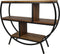 HSM Collection Sidetable 90x25x80cm Naturel/Zwart Mango/Ijzer