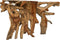 HSM Collection Sidetable Flower - 150x40x80 - Naturel - Teak