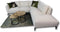 HSM Collection-Sierkussen Met Print-1-45x45-Zwart/Goud-Stof