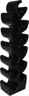 HSM Collection-Staand Wijnrek Vins 12 Flessen-29x20x95-Zwart-Munggur