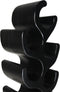 HSM Collection-Staand Wijnrek Vins 12 Flessen-29x20x95-Zwart-Munggur