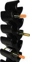 HSM Collection-Staand Wijnrek Vins 12 Flessen-29x20x95-Zwart-Munggur