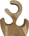 HSM Collection-Staand Wijnrek Vins 3 Flessen-25x18x31-Naturel-Munggur