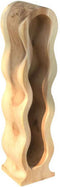 HSM Collection-Staand Wijnrek Vins 4 Flessen-16x16x68-Naturel-Munggur