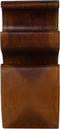 HSM Collection-Staand Wijnrek Vins 4 Flessen-26x16x40-Bruin-Munggur