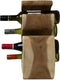 HSM Collection-Staand Wijnrek Vins 4 Flessen-26x16x40-Naturel-Munggur