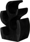 HSM Collection-Staand Wijnrek Vins 4 Flessen-26x16x40-Zwart-Munggur