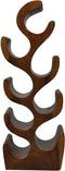 HSM Collection-Staand Wijnrek Vins 8 Flessen-27x18x70-Bruin-Munggur