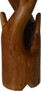 HSM Collection-Staande Kapstok Dubbel-30x30x190-Bruin-Munggur